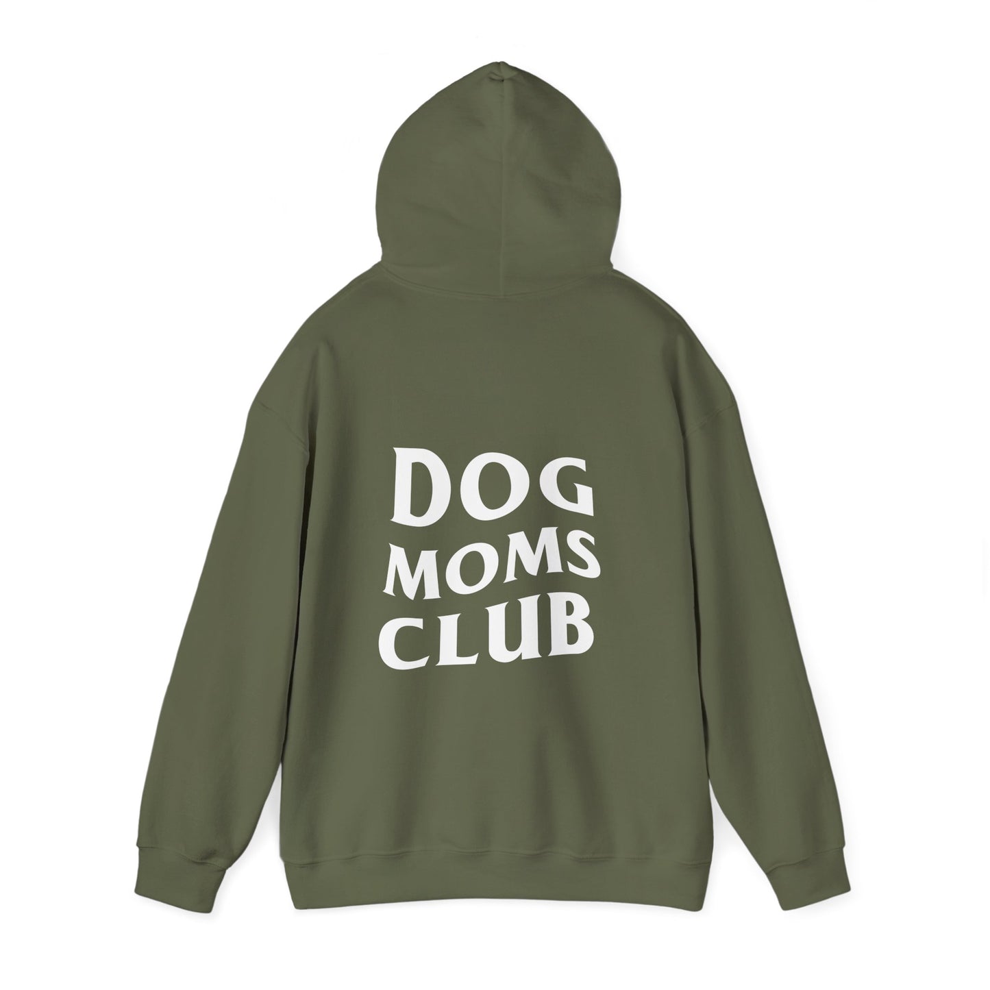 Dog Moms Club, Back Design - Hoodie