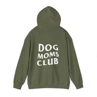 Dog Moms Club, Back Design - Hoodie