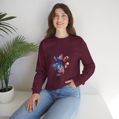 Unisex Crewneck Sweatshirt - Paw Print