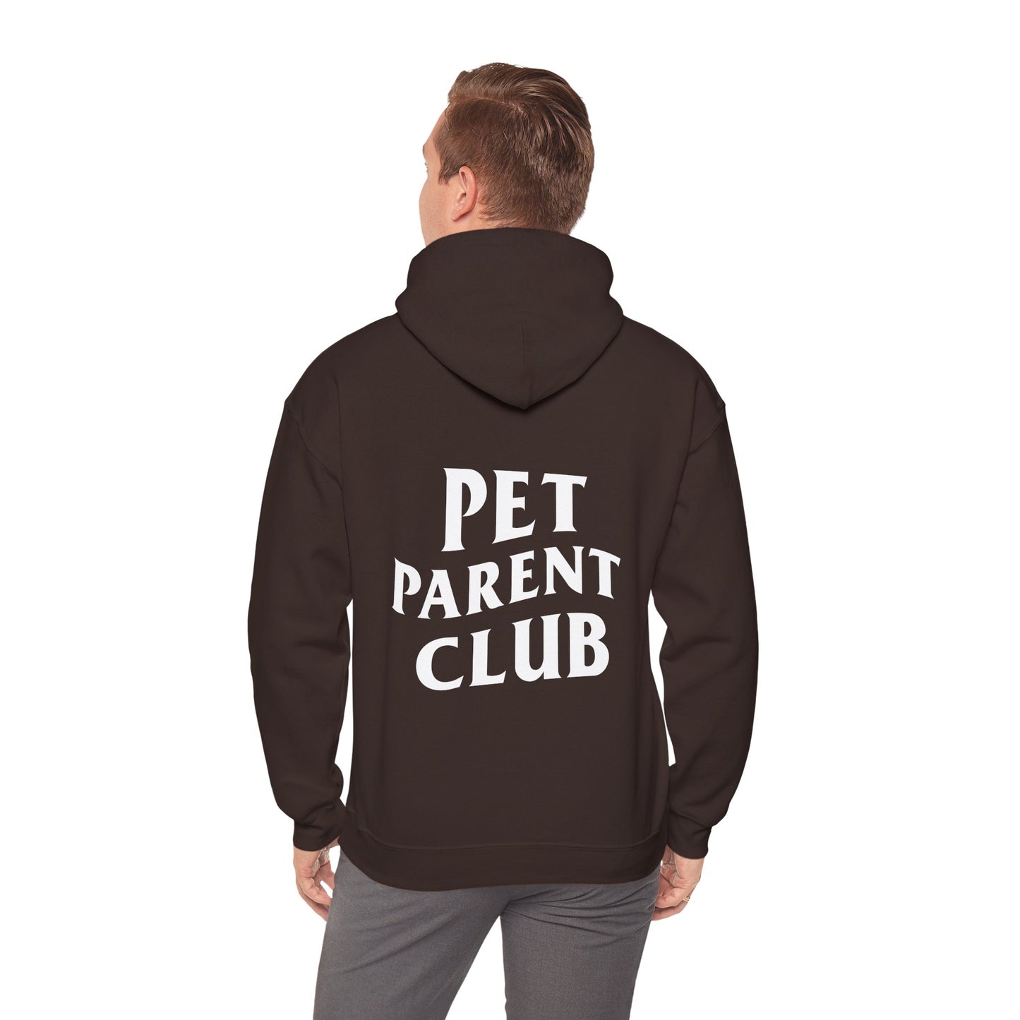 Pet Parent Club, Back Design- Hoodie