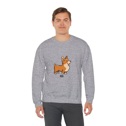 Unisex Crewneck Sweatshirt - Pixelated Dog