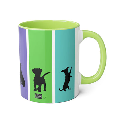 Accent Mug - Dog Silhouettes