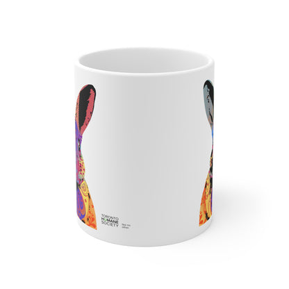 Ceramic Mug - Rabbit Abstract