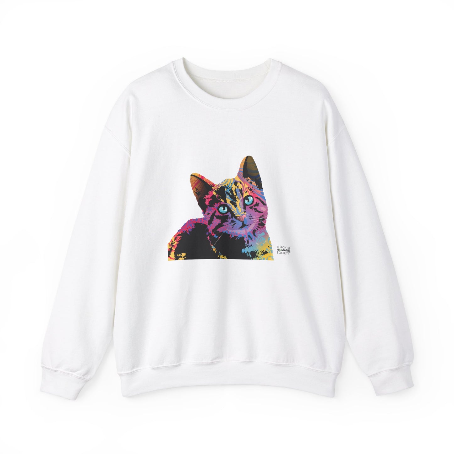 Unisex Sweatshirt - Cat Abstract