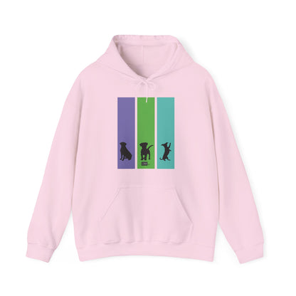 Unisex Hoodie - Dog Silhouettes