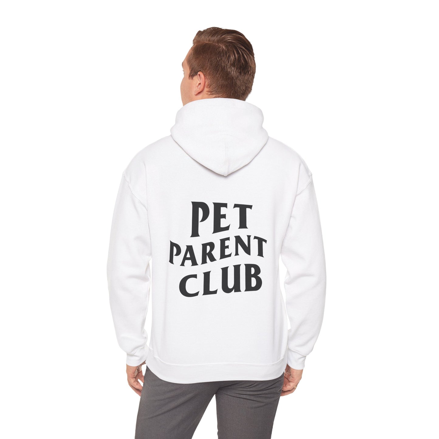 Pet Parent Club, Back Design- Hoodie
