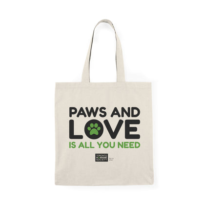 Paws and Love/G&B - Natural Tote Bag