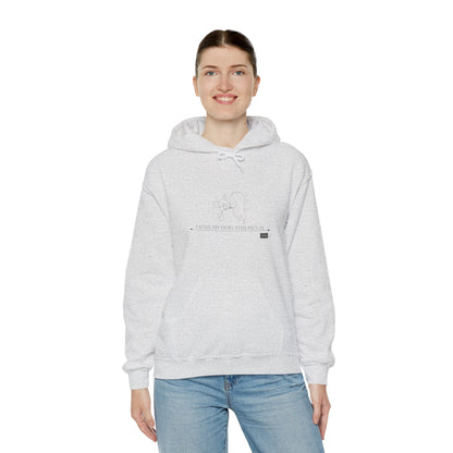 Unisex Hooded Sweatshirt - I Love My Dog This Much