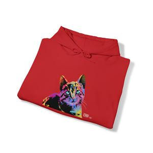 Unisex Heavy Blend™ Hooded Sweatshirt - Abstract Catr