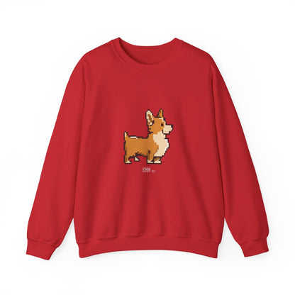 Unisex Crewneck Sweatshirt - Pixelated Dog