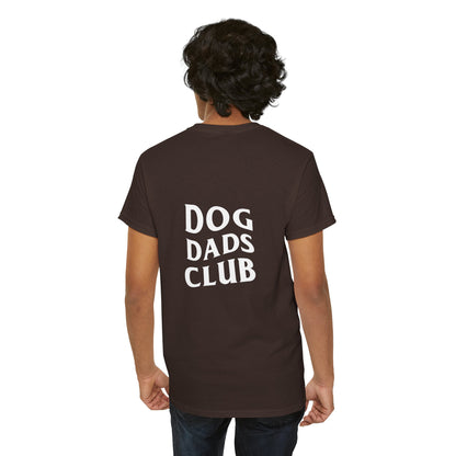 Dog Dads Club, Back Design - Cotton Tee