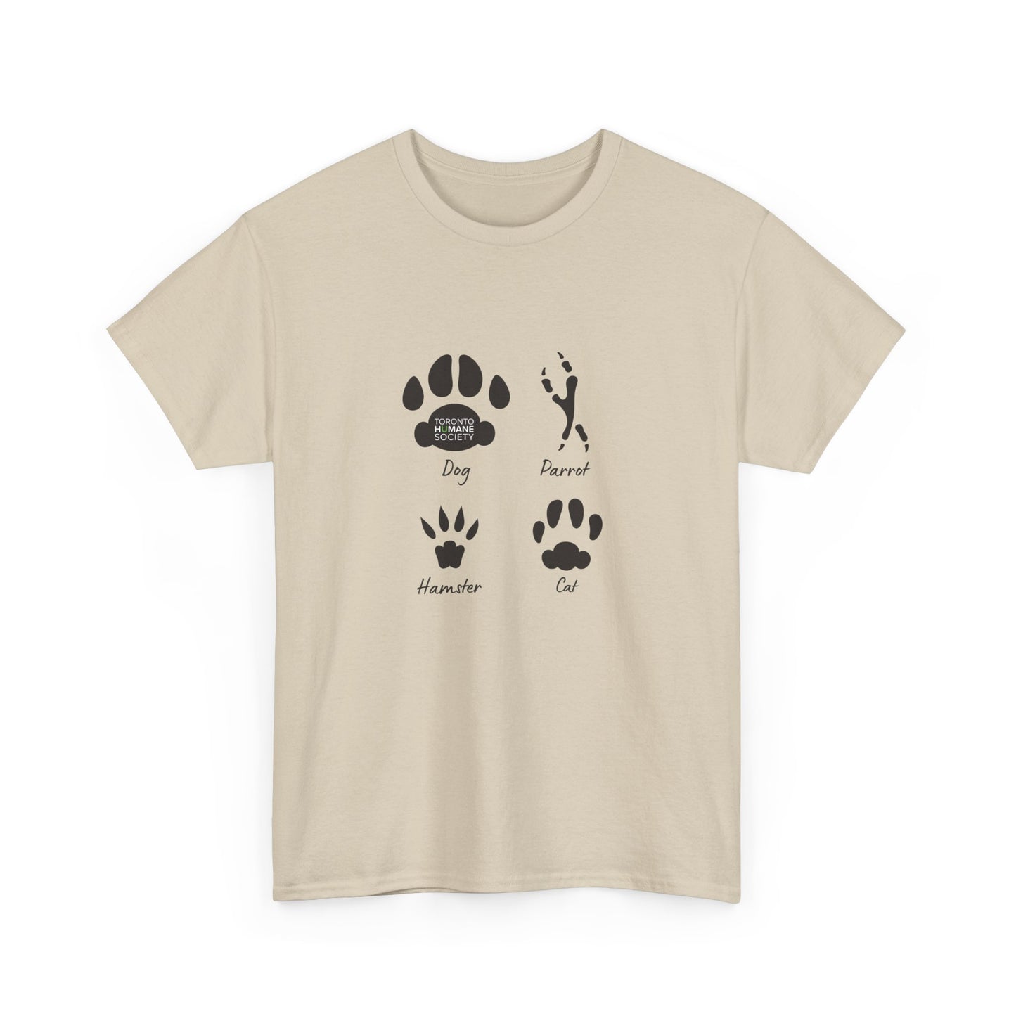 Unisex Cotton Tee - Footprints