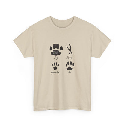 Unisex Cotton Tee - Footprints