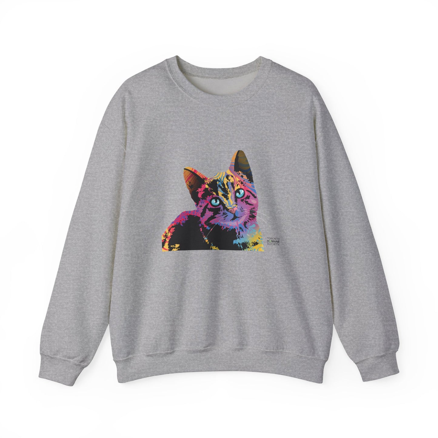 Unisex Sweatshirt - Cat Abstract