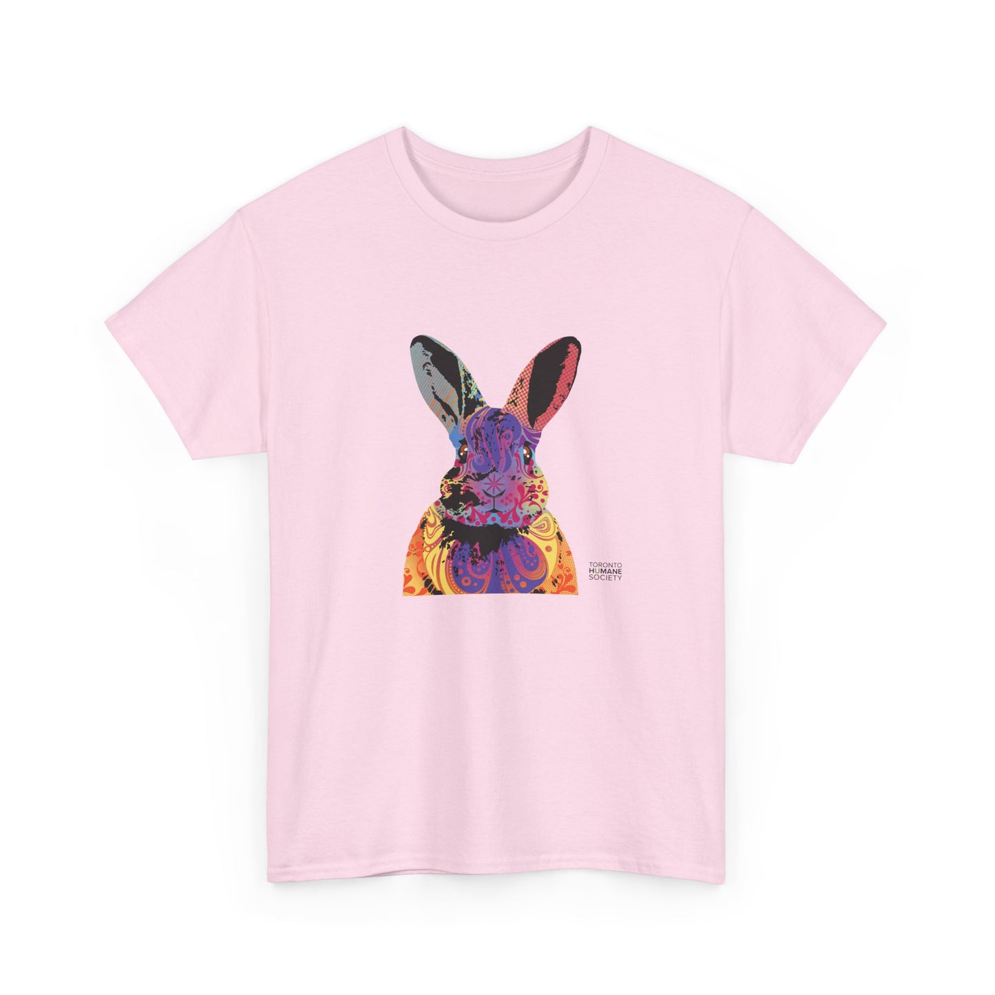 Unisex Cotton Tee - Abstract Rabbit