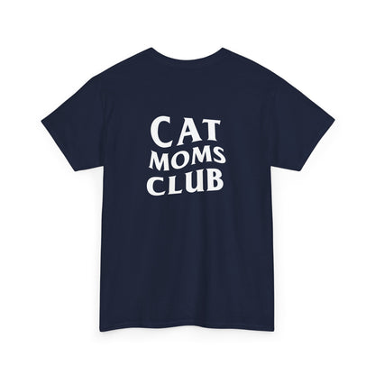 Cat Moms Club, Back Design - Cotton Tee
