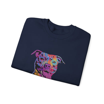 Unisex Sweatshirt - Dog Abstract