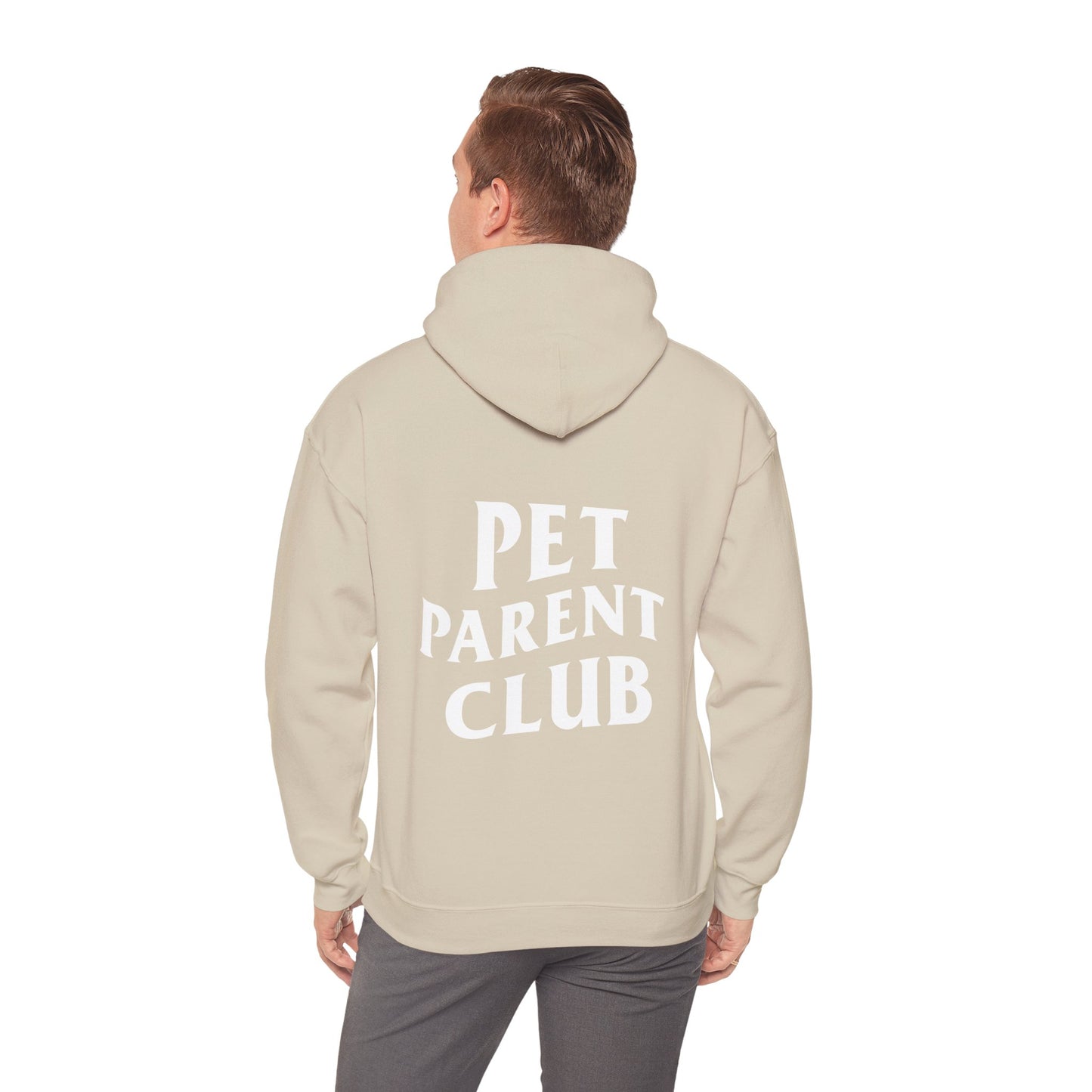 Pet Parent Club, Back Design- Hoodie
