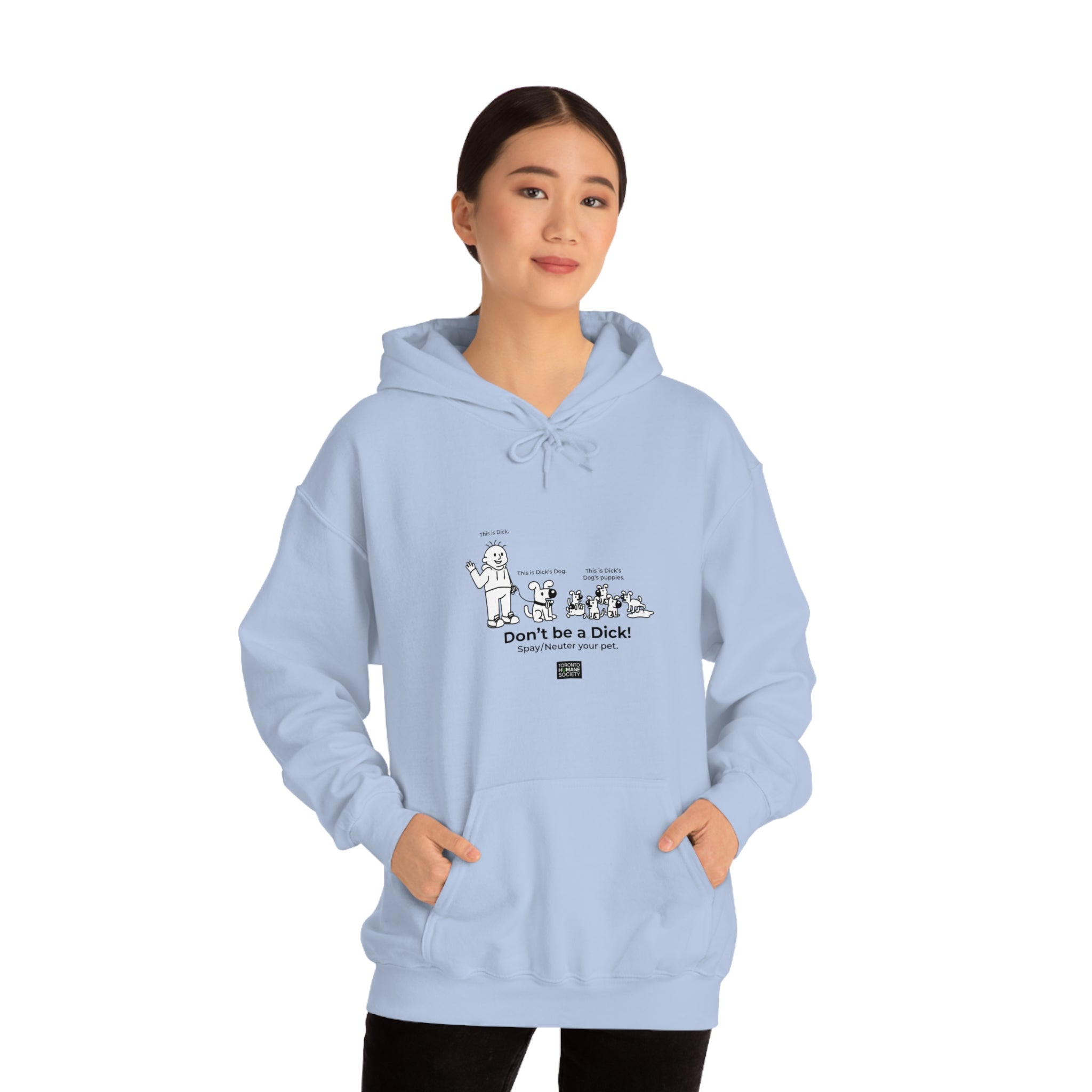 Unisex Heavy Blend™ Hooded Sweatshirt - Don't be a dick