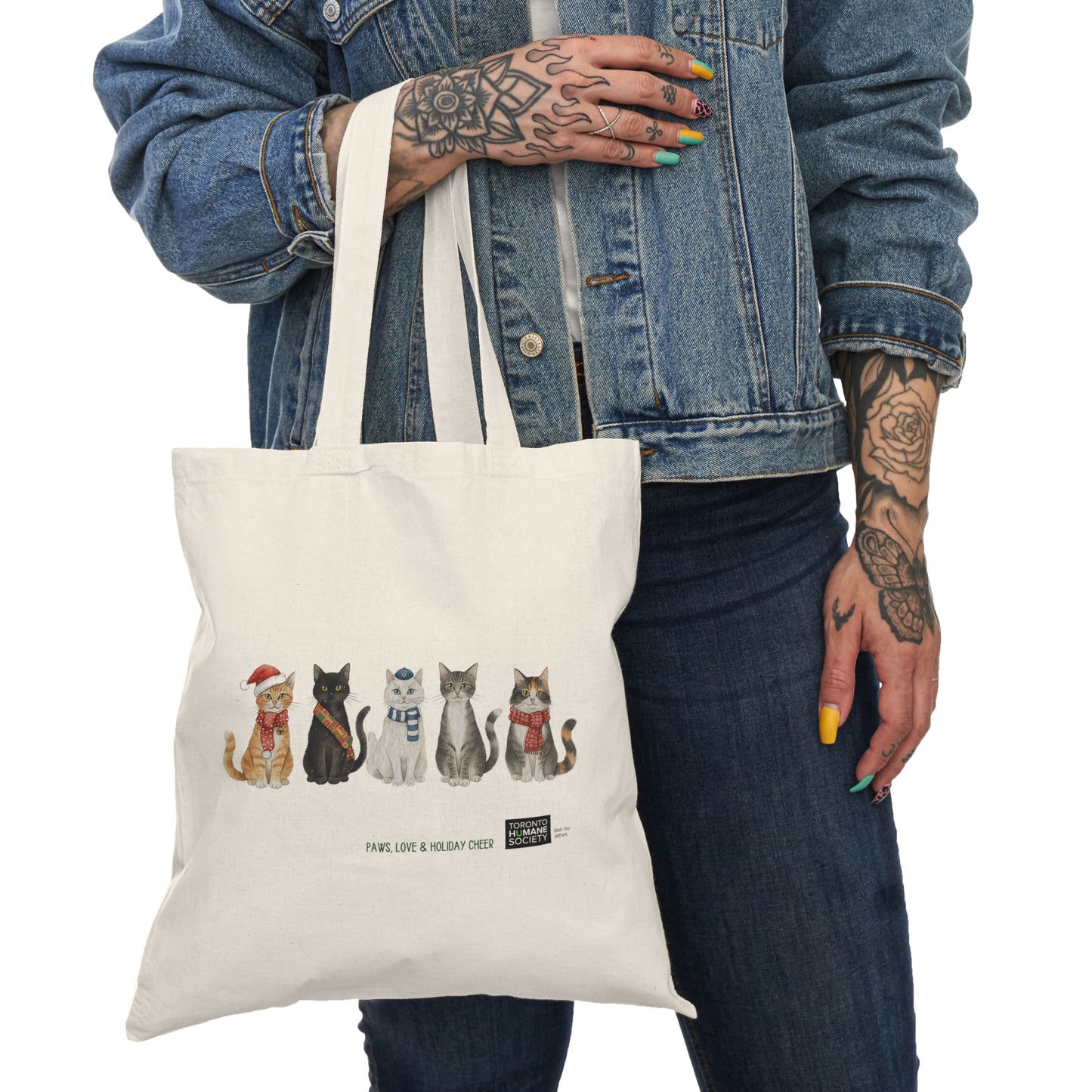 Tote Bag – Festive Cats