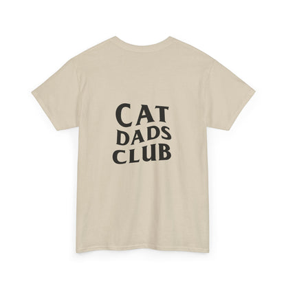 Cat Dads Club, Back Design - Cotton Tee