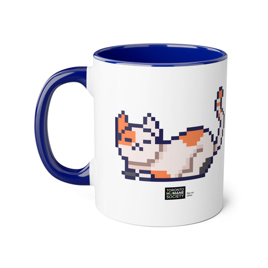 Mug - Pixelated cat