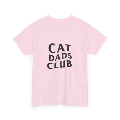 Cat Dads Club, Back Design - Cotton Tee