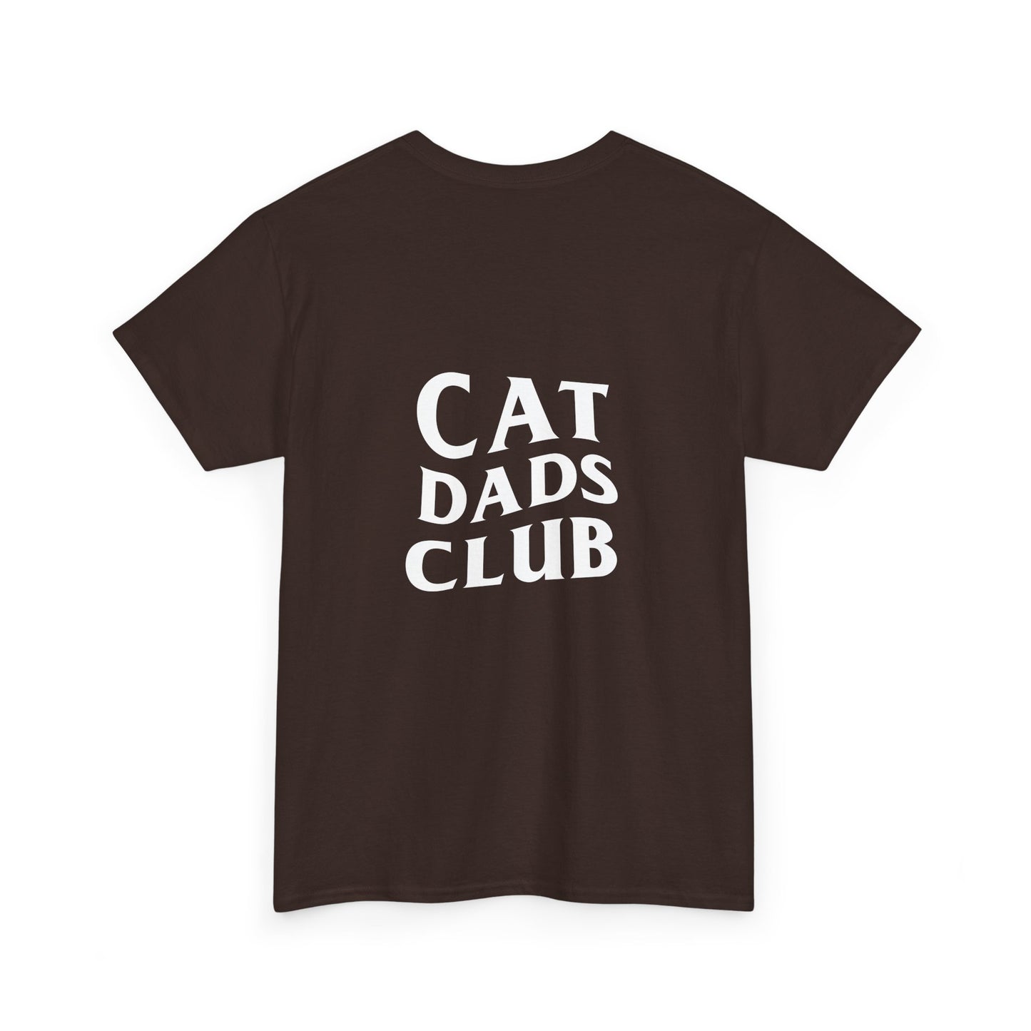 Cat Dads Club, Back Design - Cotton Tee