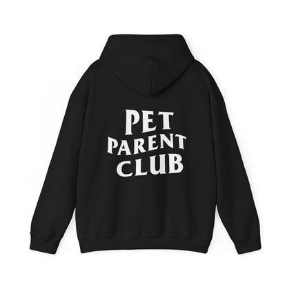 Pet Parent Club, Back Design- Hoodie