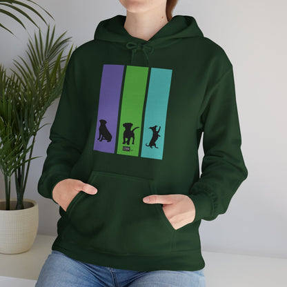 Unisex Hoodie - Dog Silhouettes