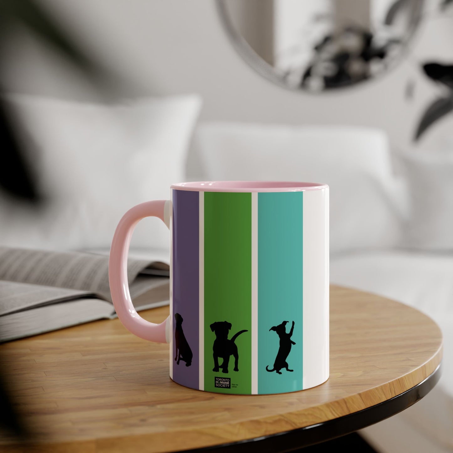 Accent Mug - Dog Silhouettes