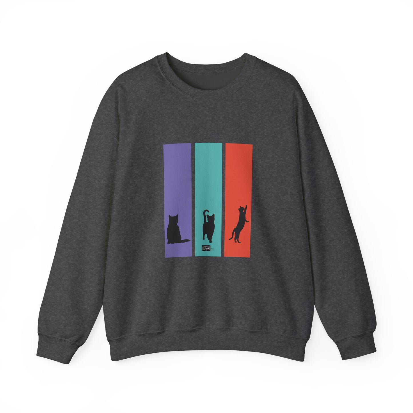 Unisex Sweatshirt - Cat Silhouettes