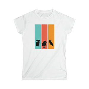 Women's Softstyle Tee - Special Species Silhouettes