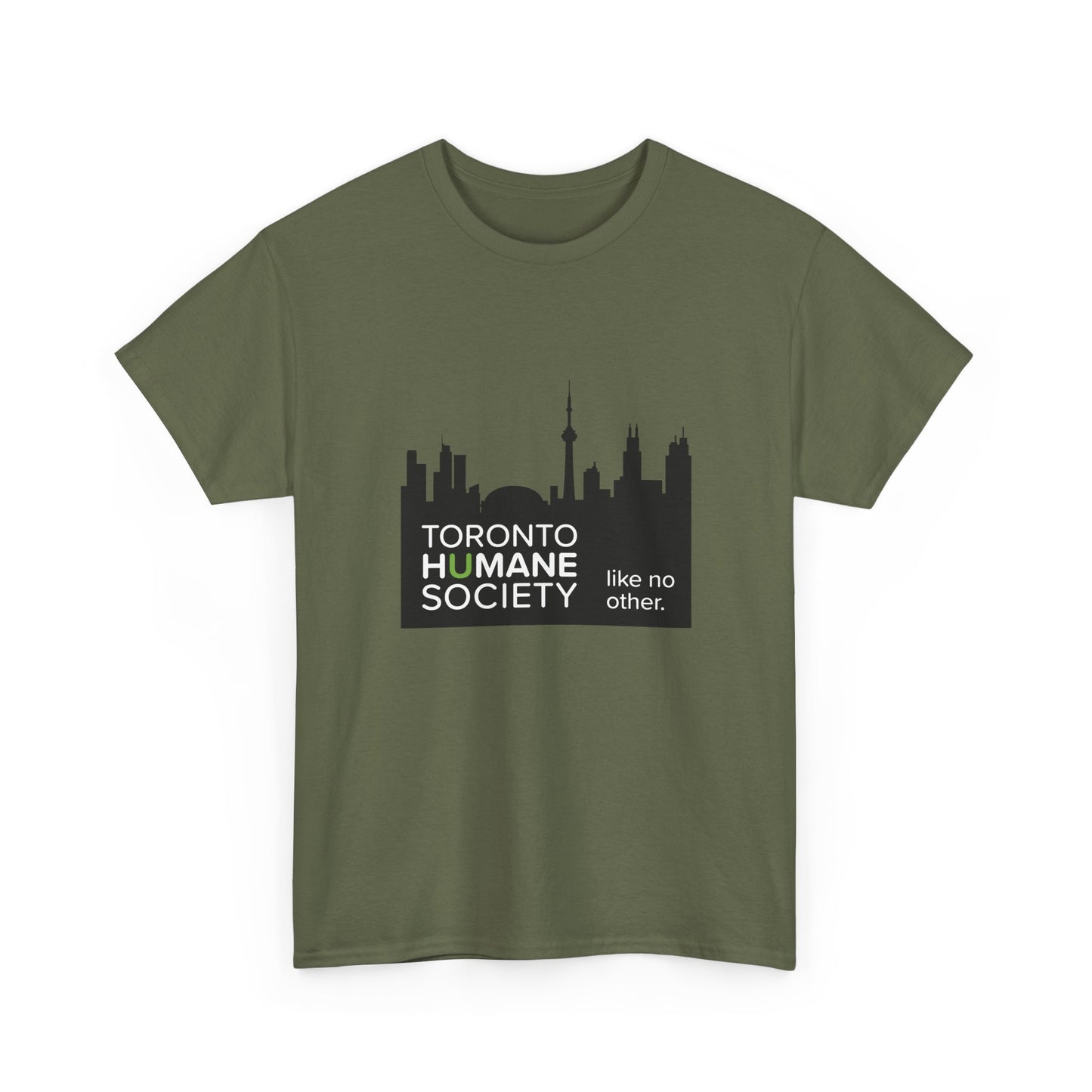 Unisex Cotton Tee - Toronto Skyline