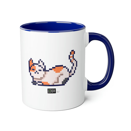 Mug - Pixelated cat