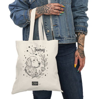 Taurus, Dog Zodiac - Tote Bags