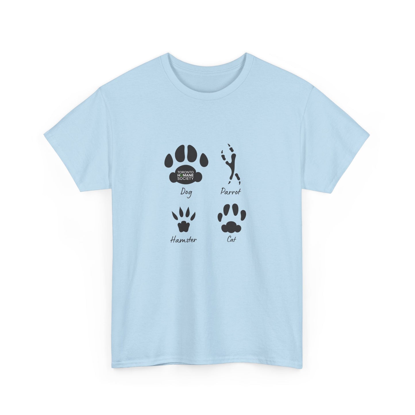 Unisex Cotton Tee - Footprints