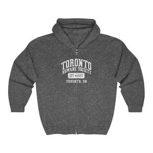 Unisex Heavy Blend™ Full Zip Hooded Sweatshirt - Logo