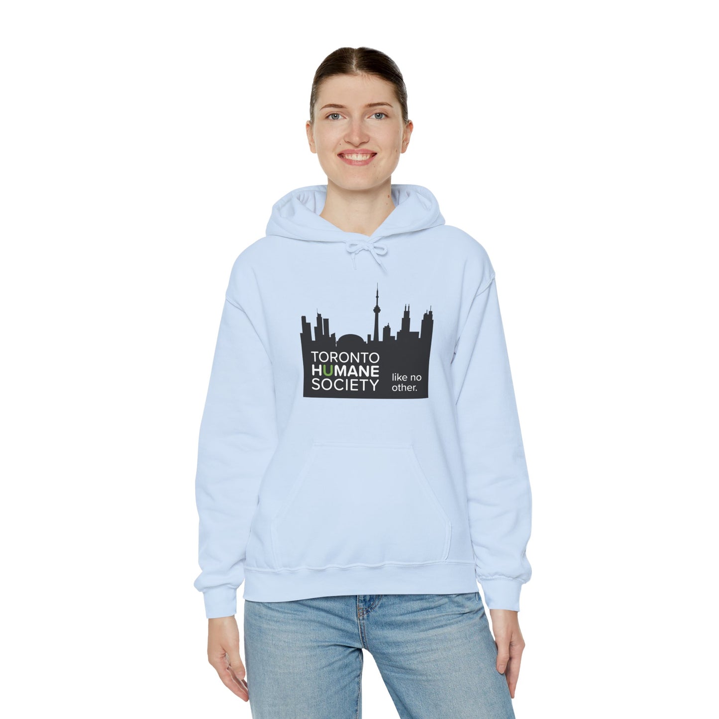 Unisex Hooded Sweatshirt - Toronto Skyline