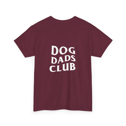 Dog Dads Club, Back Design - Cotton Tee