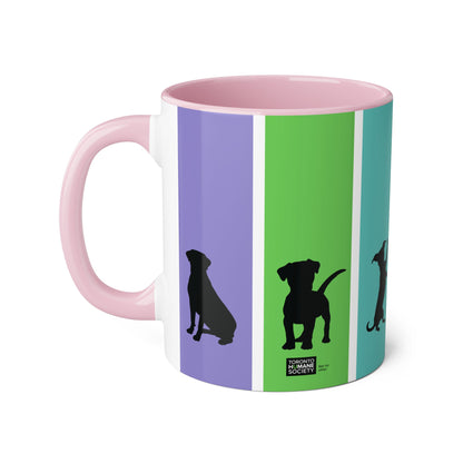 Accent Mug - Dog Silhouettes