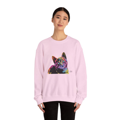 Unisex Sweatshirt - Cat Abstract