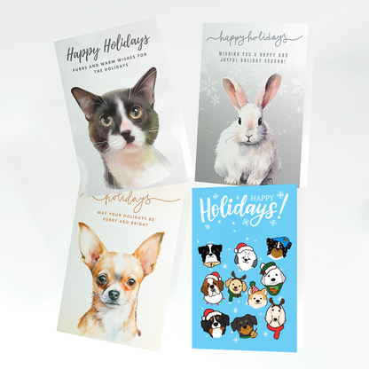 Holiday Card Bundle - 8 Cards