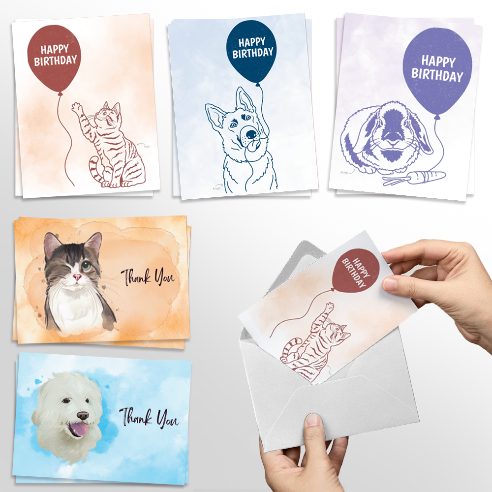 Greeting Cards- Pack of 5