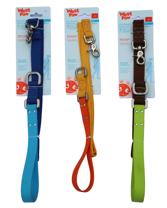 West Paw "Strolls Leash" w Comfort Grip